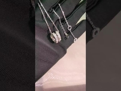 Jóias Personalizadas de Luxo em Ouro Branco de Alta Qualidade Feitas Sob Medida e Luxuosas