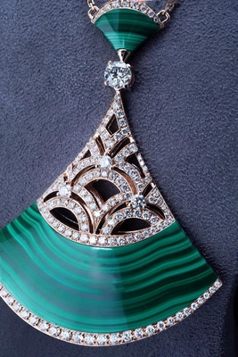 brand jewelry wholesale  Bulgari  Necklace Clone the same gold diamond as the brand jewelry factory