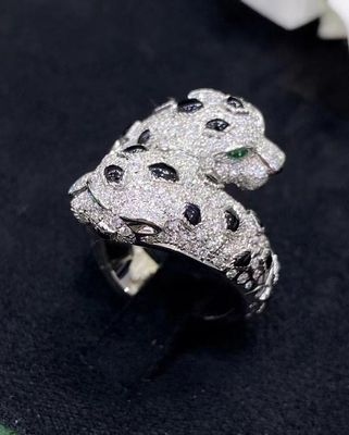 VVS Clarity 18k Gold Luxury Brand Jewelry High-End Embalagem personalizada