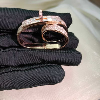Final Custom sólido 18k ouro joalheria anel real diamante joalheria alta marca