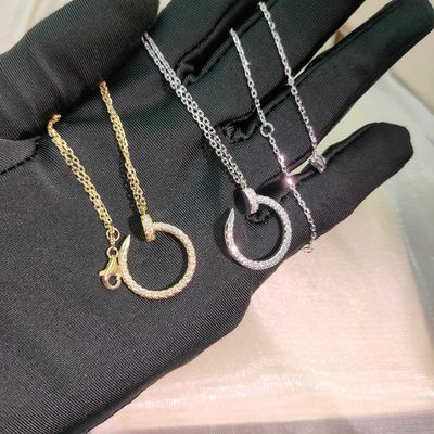 Joias de Diamante em Ouro 18K de Alta Clareza com Estilo Moderno e Cravação Biselada, Diamante Sem Fluorescência