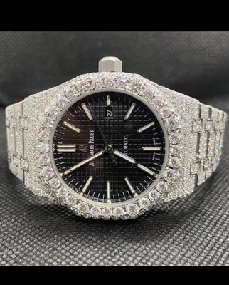 Miami Icebox Jewelry Watches Vvs Moissanite Luxury Watches Marcas Para Homens