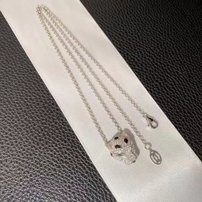 Pedra de nascimento unisex Brand 18k Gold Necklace GH Cor VS SI Claridade para noivado